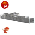 Jinan City  Industrial Tunnel Condiments Microwave Herb Drying Machine Sterilizer